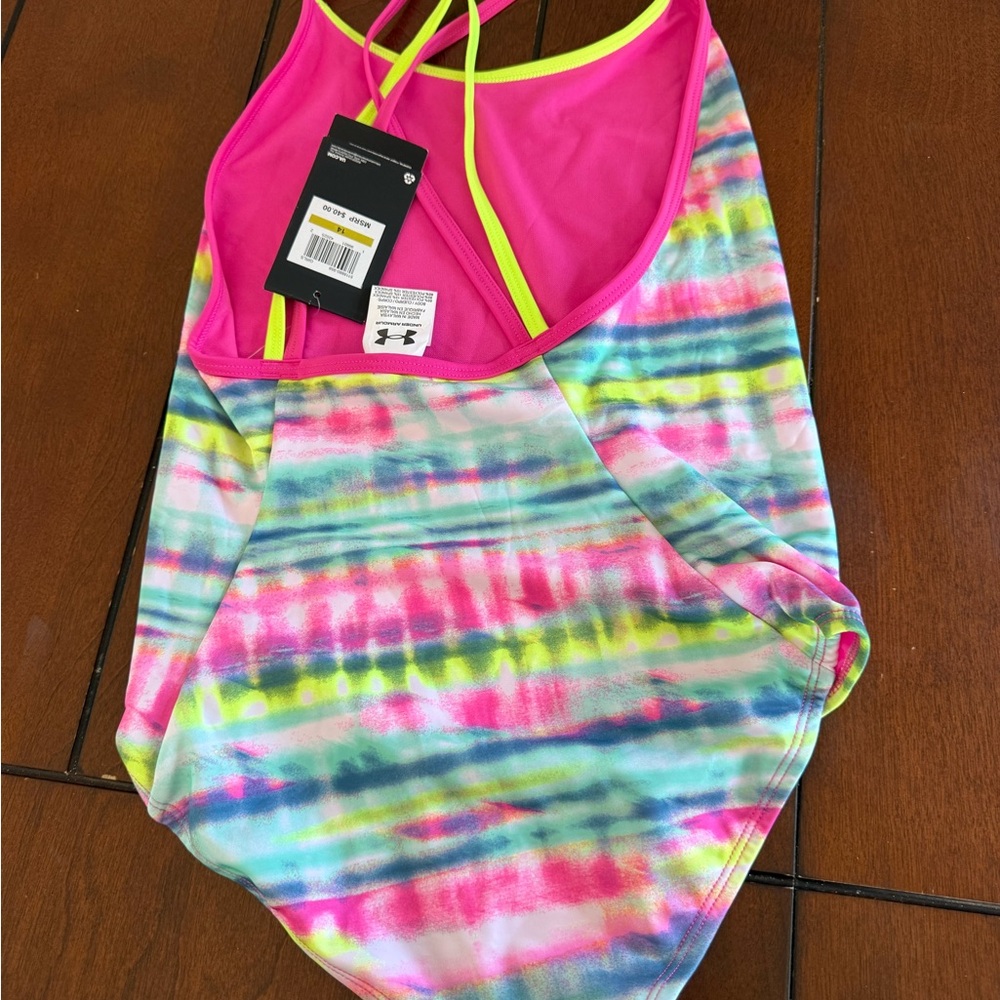 Under Armour Pink Multi-Color Swimwear
